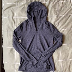 LULULEMON Quarter Zip Running Hoodie